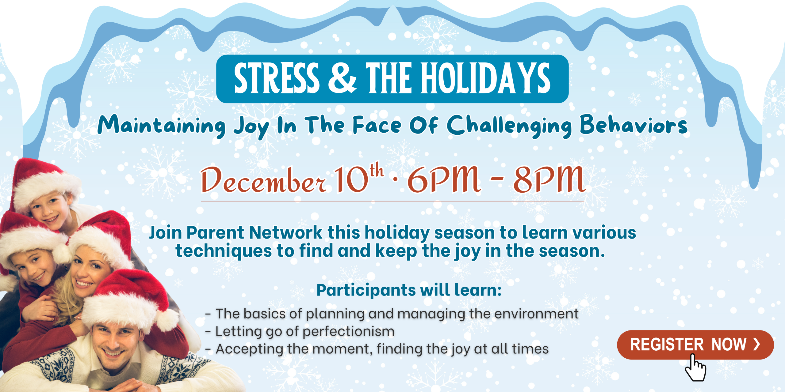 stress and holidays workshop
