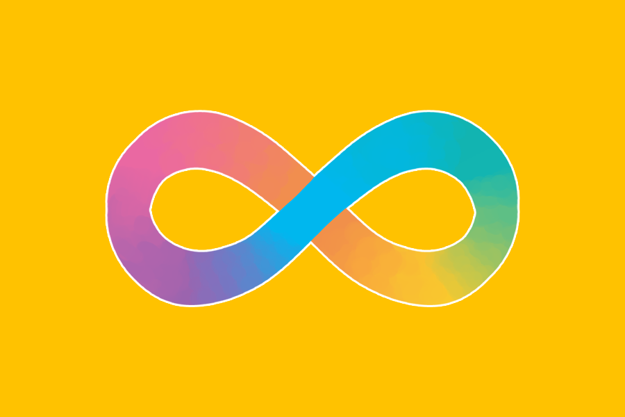 autistic pride flag